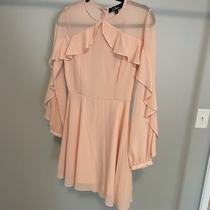 LULU’S LIGHT PINK DRESS - Size Small